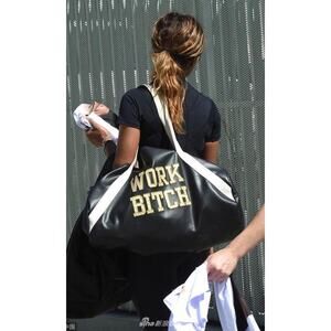 Y2K BRITNEY SPEARS WORK B!TCH Official Las Vegas Concert Overnight Duffle Bag
